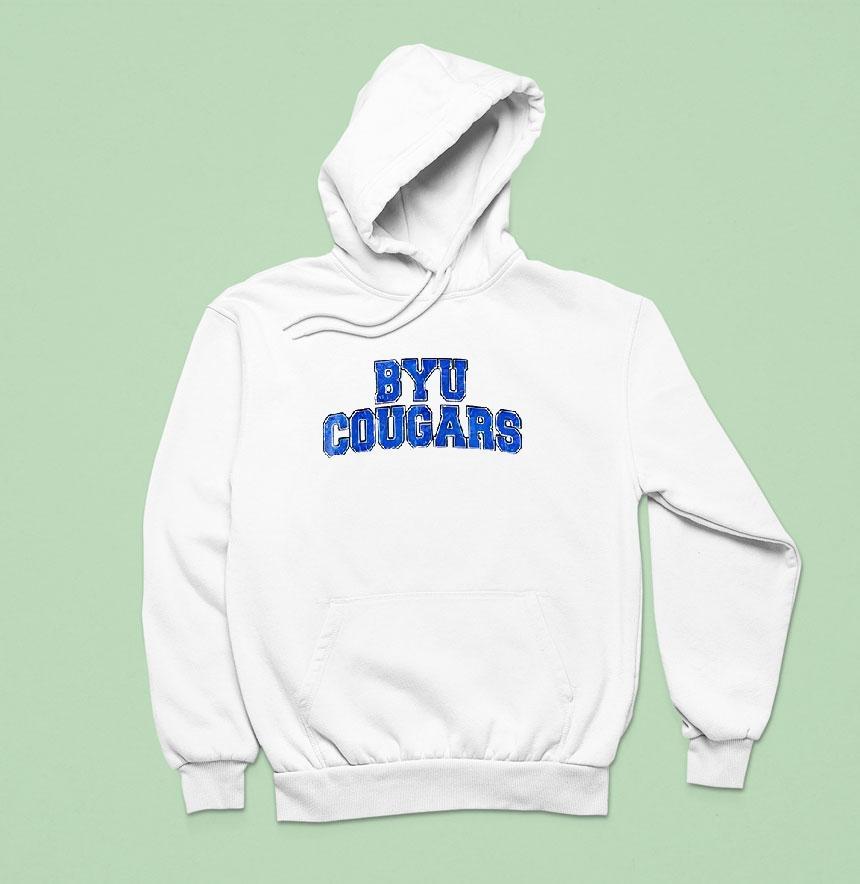 Byu Cougars I Was Born With My Heart On My Sleeve A Fire In My Soul Shirt Byu Cougars I Was Born With My Heart On My Sleeve A Fire In My Soul Shirt