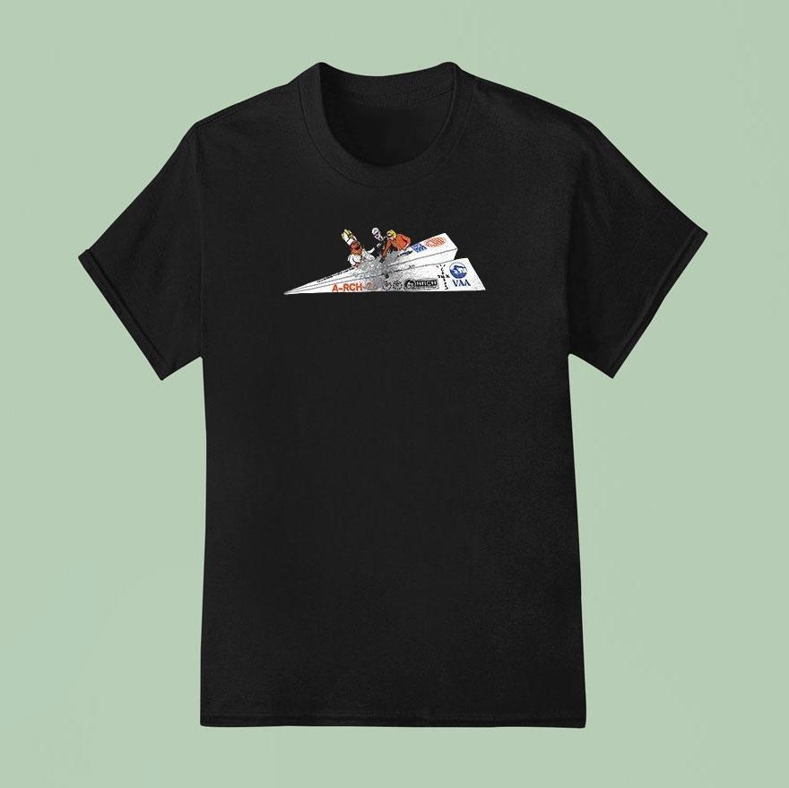 Cactus Jack X Virgil Abloh Arch Paper Plane Shirt