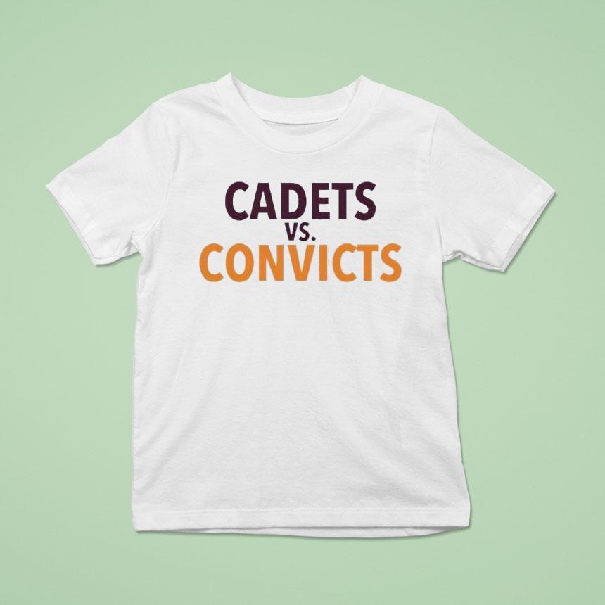 Cadets Vs Convicts Shirt