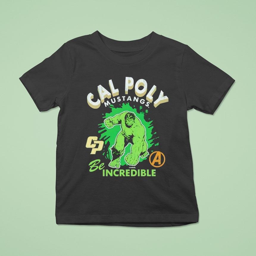 Cal Poly Mustangs Hulk Be Incredible Shirt