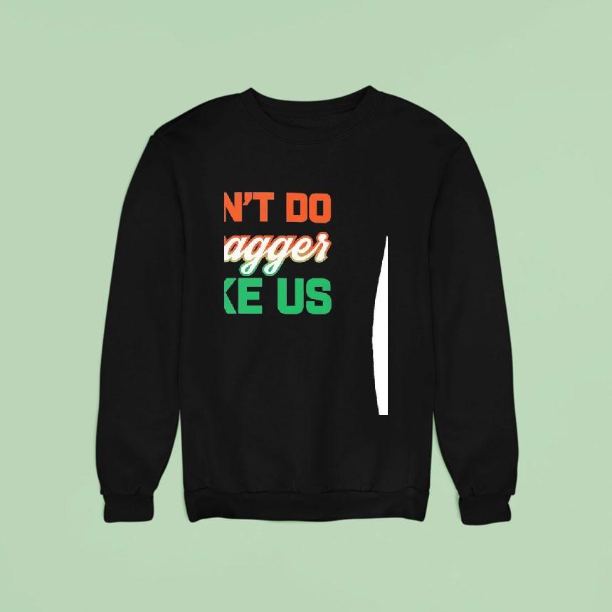 Can't Do Swagger Like Us Miami Hurricanes Shirt Can't Do Swagger Like Us Miami Hurricanes Shirt