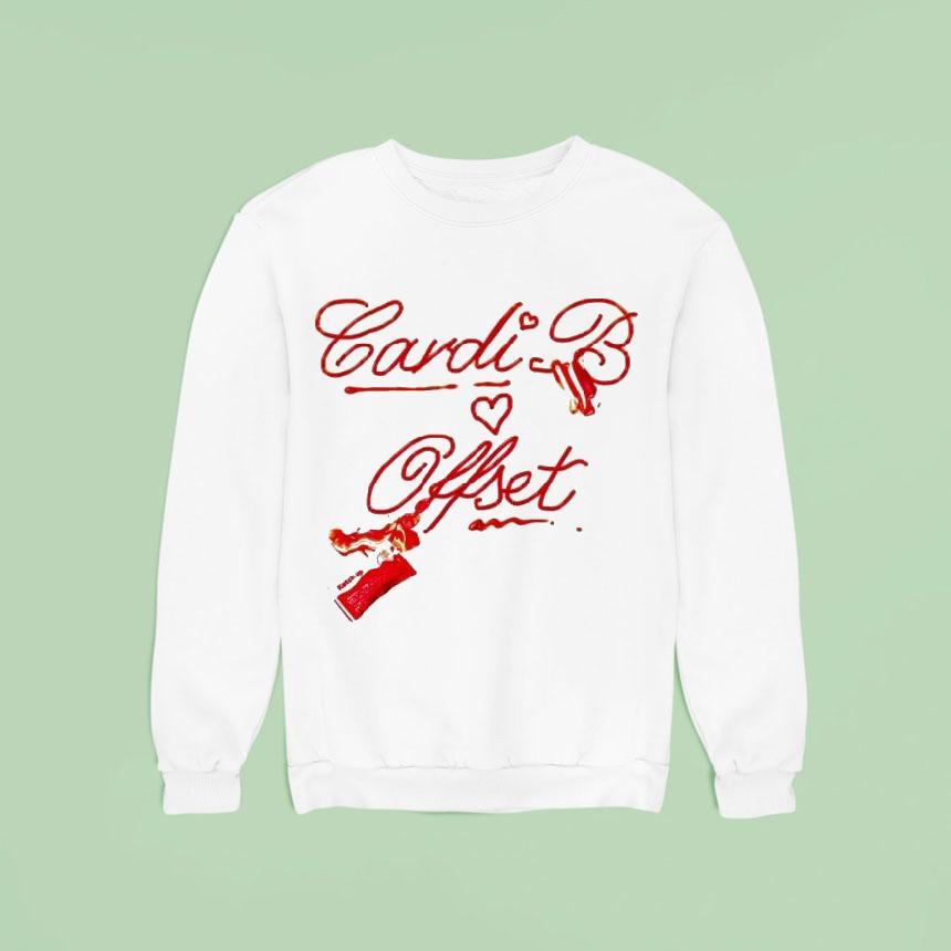 Cardi B Offset French Fry Heart Shirt Cardi B Offset French Fry Heart Shirt