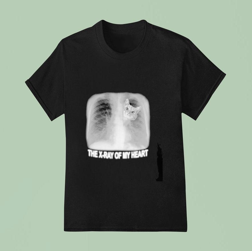 Cat The X-ray Of My Heart Shirt