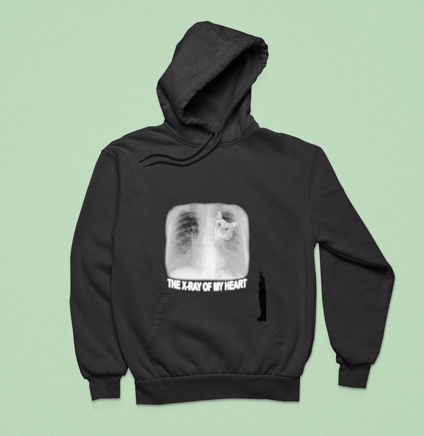 Cat The X-ray Of My Heart Shirt Cat The X-ray Of My Heart Shirt