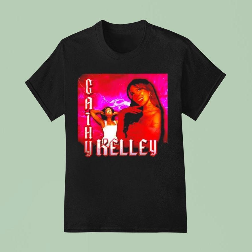 Cathy Kelley Pose Graphic Shirt