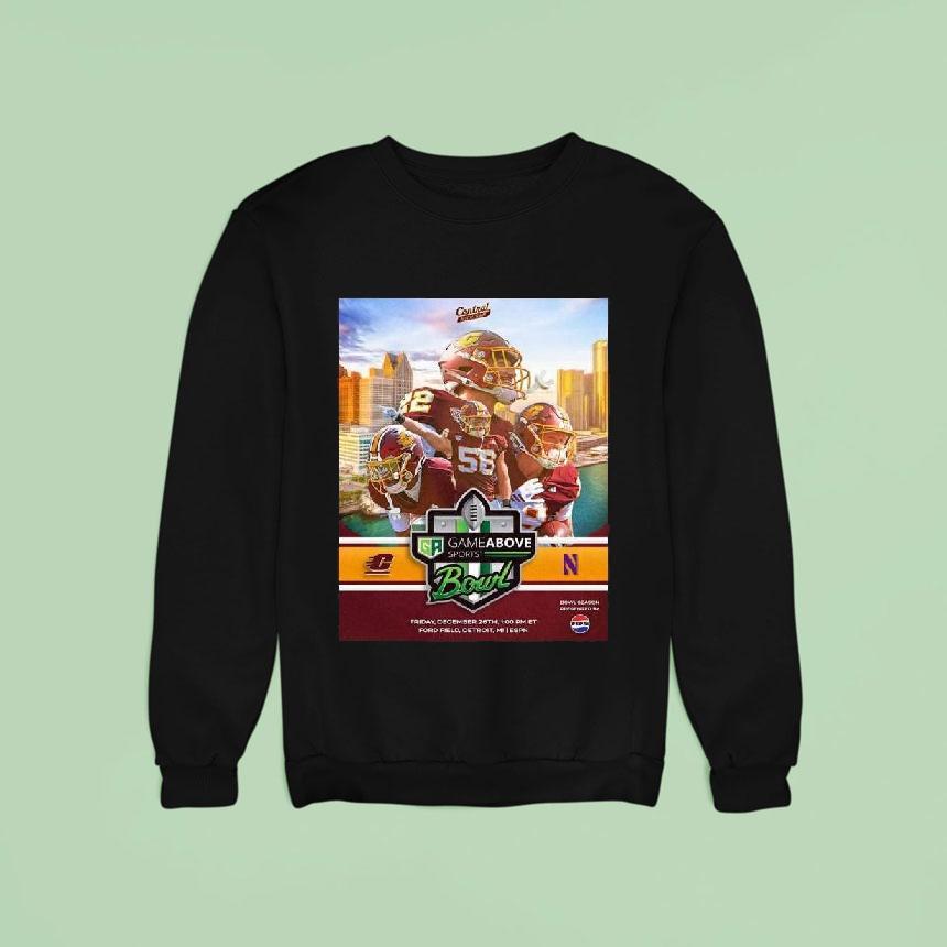 Central Michigan Chippewas Vs Northwestern Wildcats Matchup 2025 Gameabove Sports Bowl On December 26th 2025 Shirt Central Michigan Chippewas Vs Northwestern Wildcats Matchup 2025 Gameabove Sports Bowl On December 26th 2025 Shirt