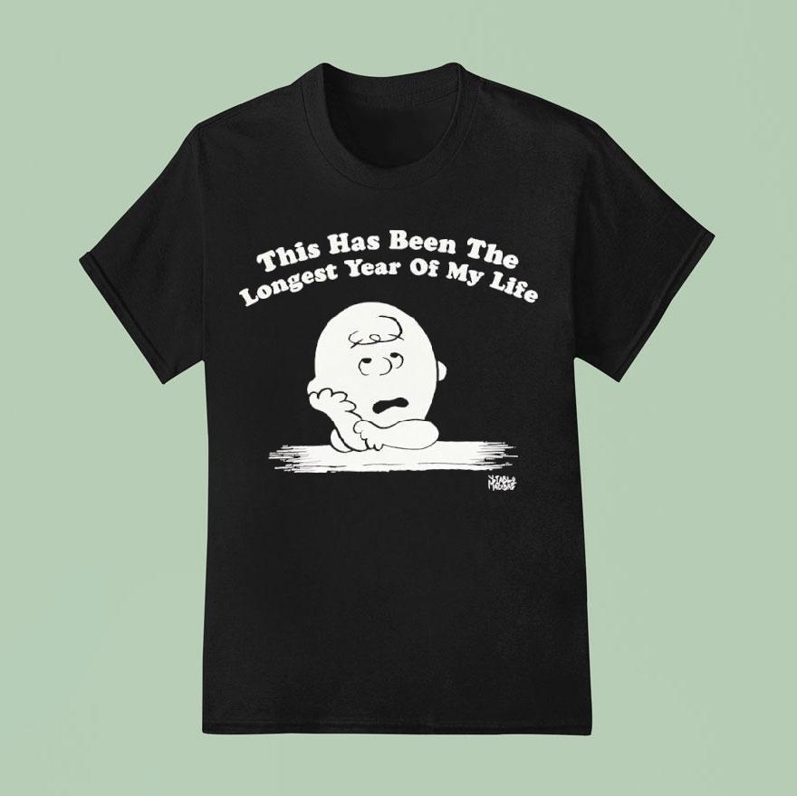Charlie Brown The Peanuts This Has Been The Longest Year Of Life Shirt