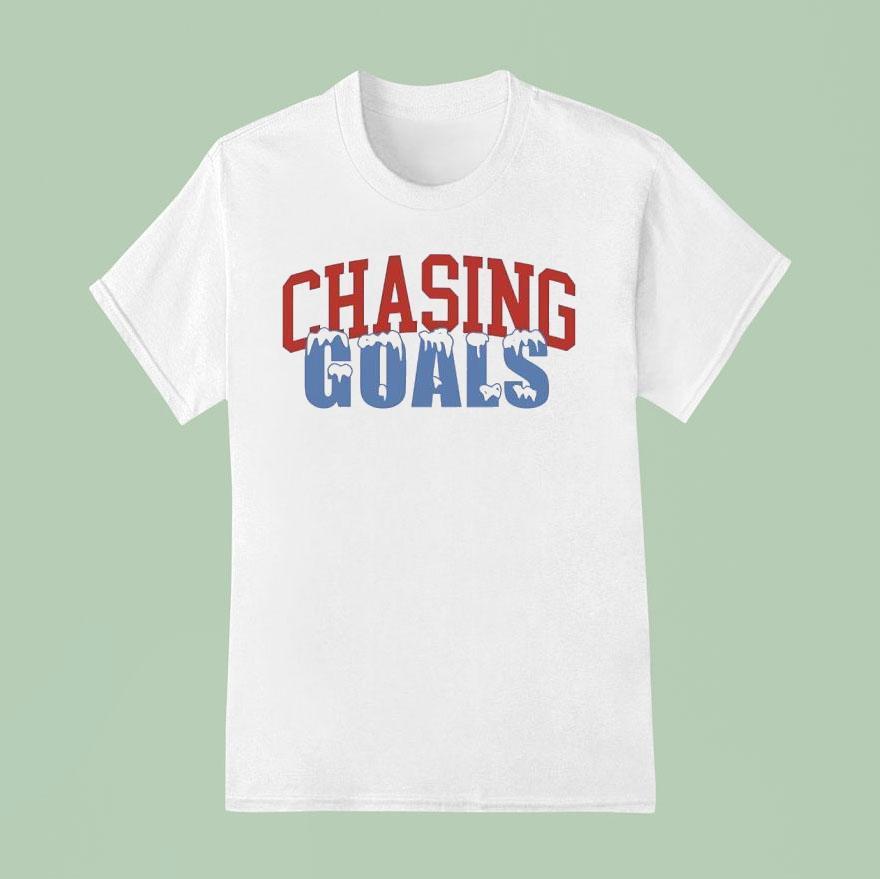 Chasing Goals Snow Covered Shirt