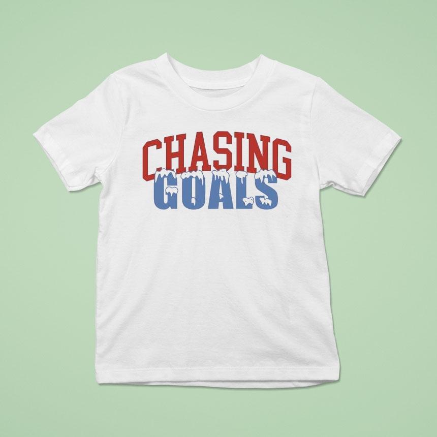 Chasing Goals Snow Covered Shirt