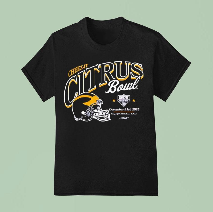 Cheez-it Citrus Bowl Michigan December 31st 2025 Olando Shirt