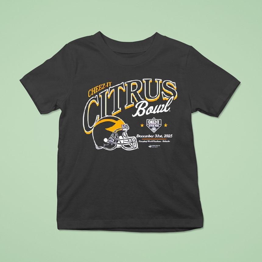 Cheez-it Citrus Bowl Michigan December 31st 2025 Olando Shirt