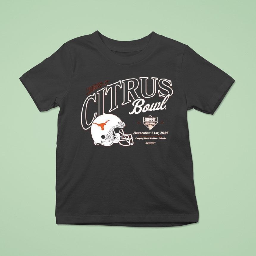 Cheez-it Citrus Bowl Texas December 31st 2025 Olando Shirt