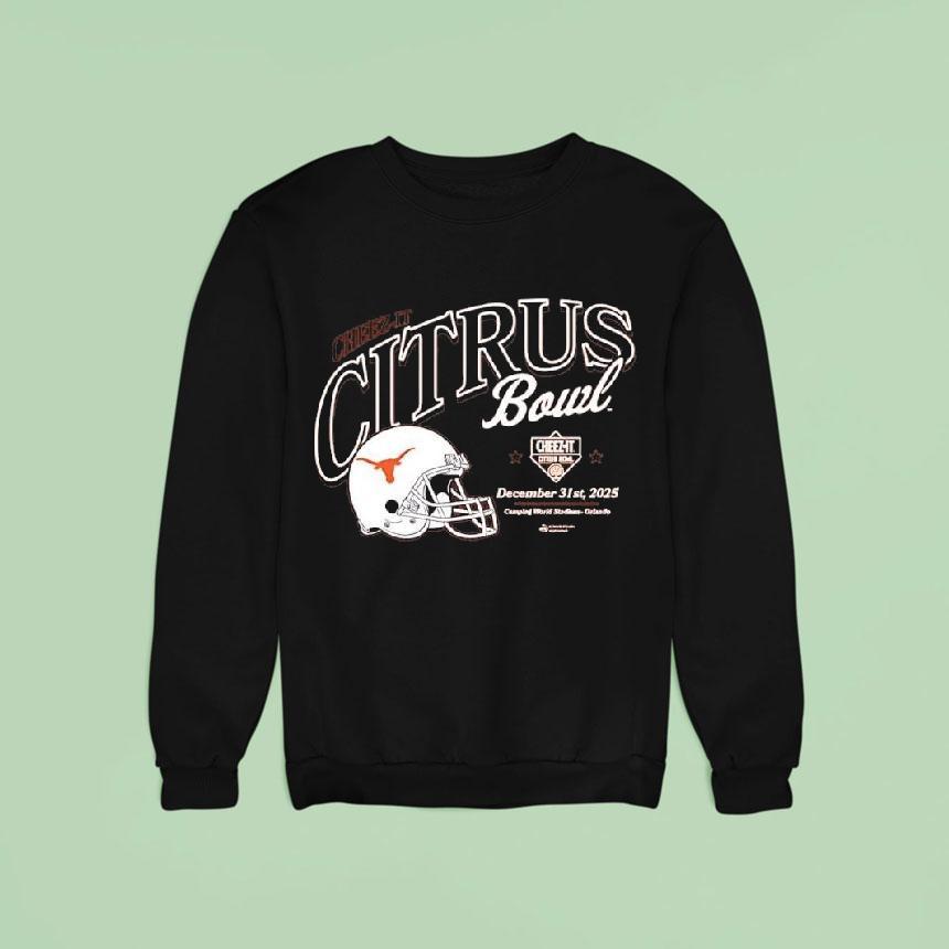 Cheez-it Citrus Bowl Texas December 31st 2025 Olando Shirt Cheez-it Citrus Bowl Texas December 31st 2025 Olando Shirt
