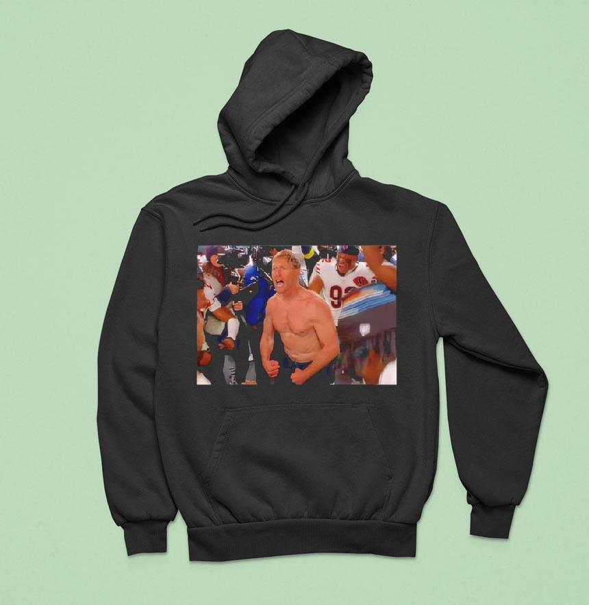 Chicago Bears Coach Ben Johnson Shows Off Shirt Chicago Bears Coach Ben Johnson Shows Off Shirt