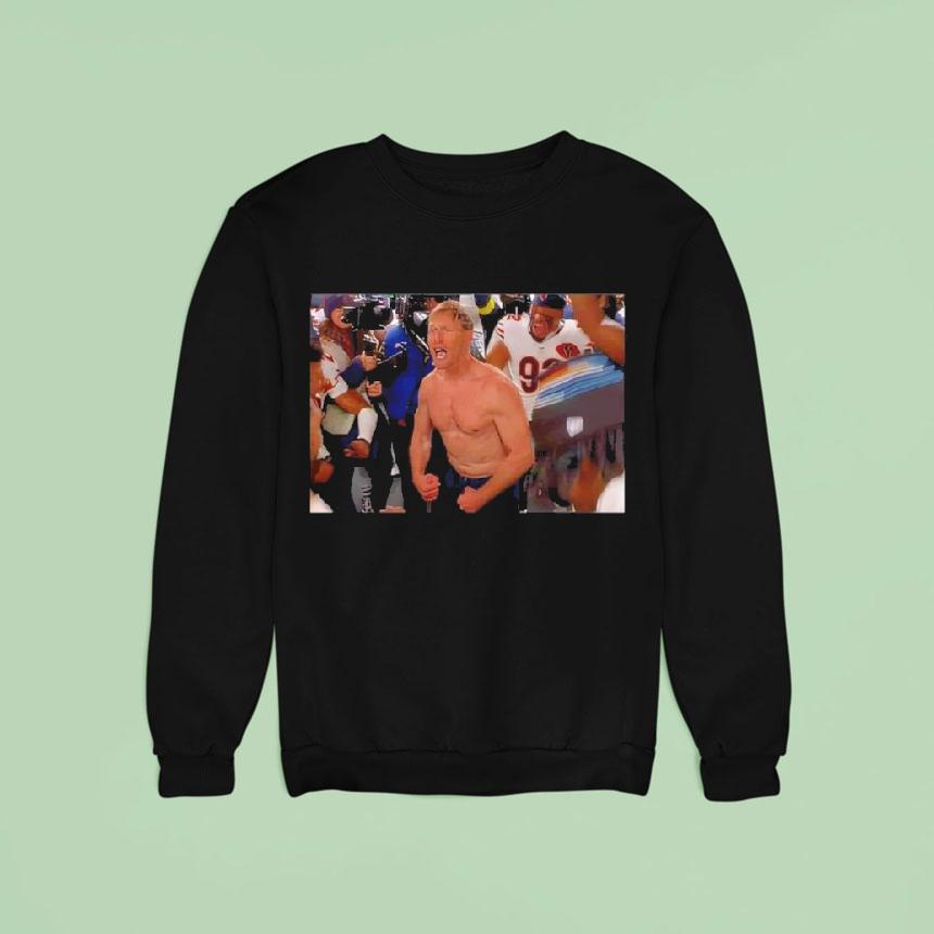 Chicago Bears Coach Ben Johnson Shows Off Shirt Chicago Bears Coach Ben Johnson Shows Off Shirt