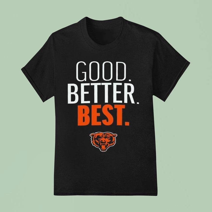 Chicago Bears Outerstuff Youth Good. Better. Best. Shirt