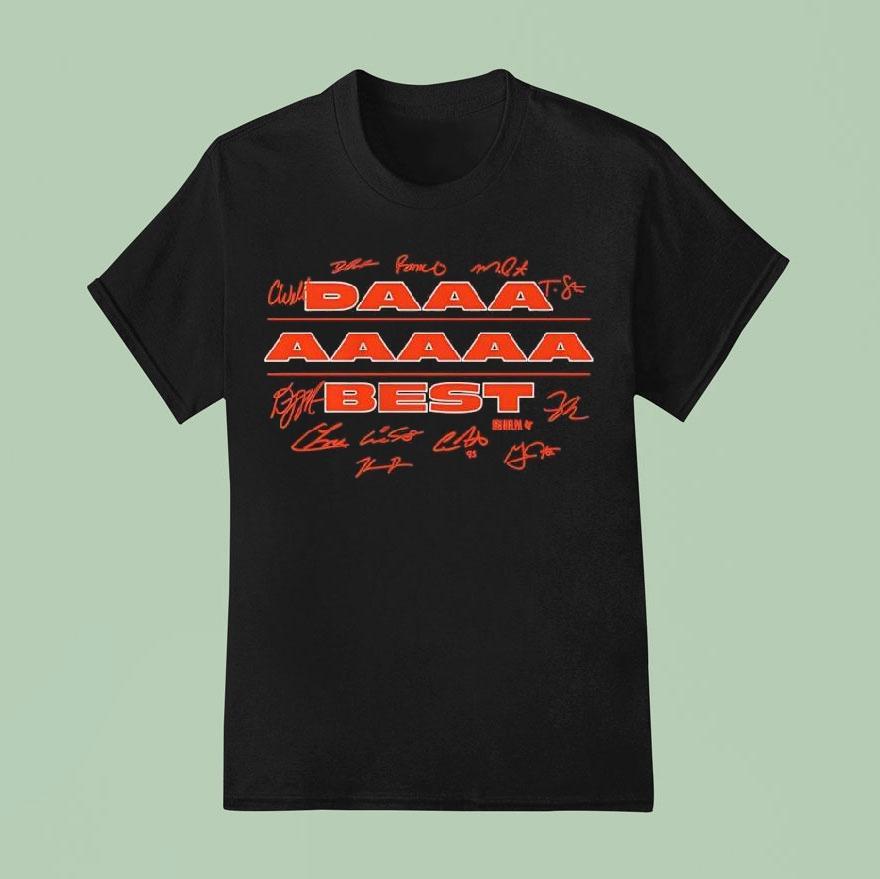 Chicago Football Daaaaaaaaa Best Signatures Shirt