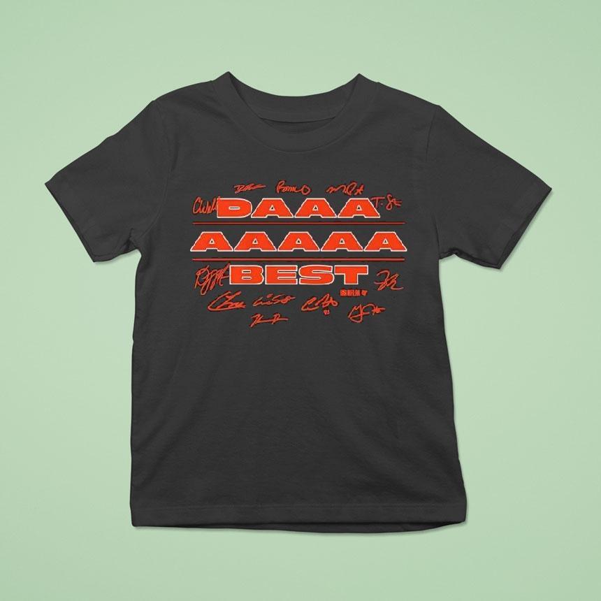 Chicago Football Daaaaaaaaa Best Signatures Shirt