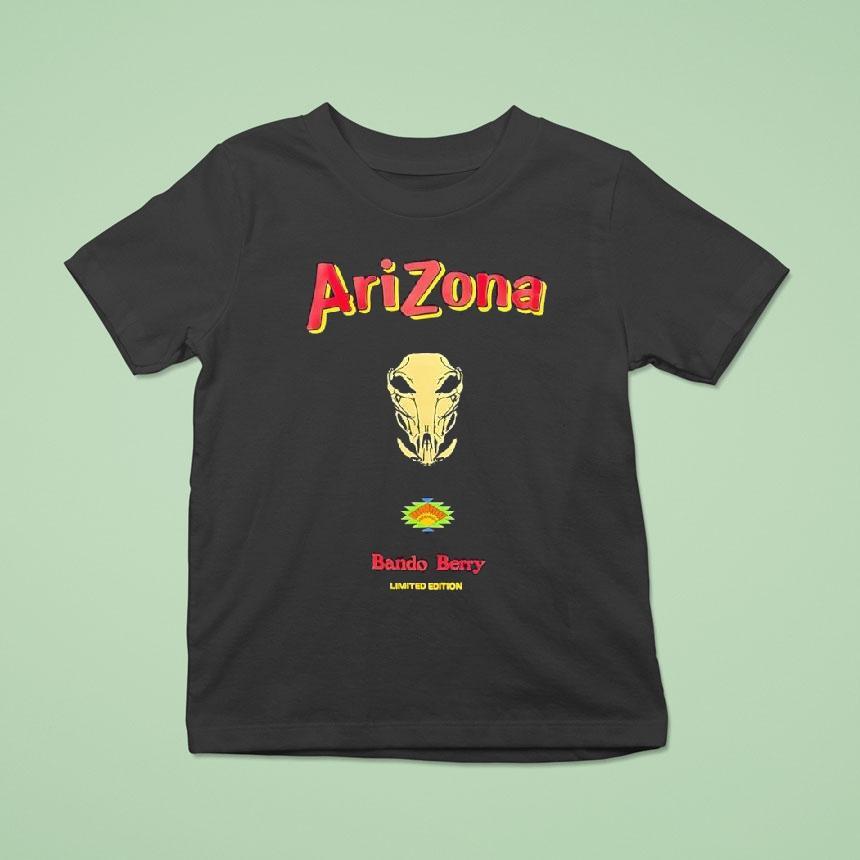 Childish Gambino Wearing Arizona Bando Berry Limited Edition Shirt
