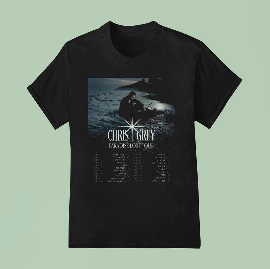 Chris Grey Paradise Lost Tour 2026 Dates Shirt