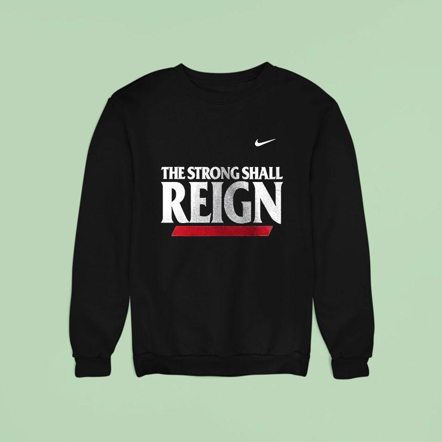 Cincinnati Bearcats The Strong Shall Reign Logo Shirt Cincinnati Bearcats The Strong Shall Reign Logo Shirt