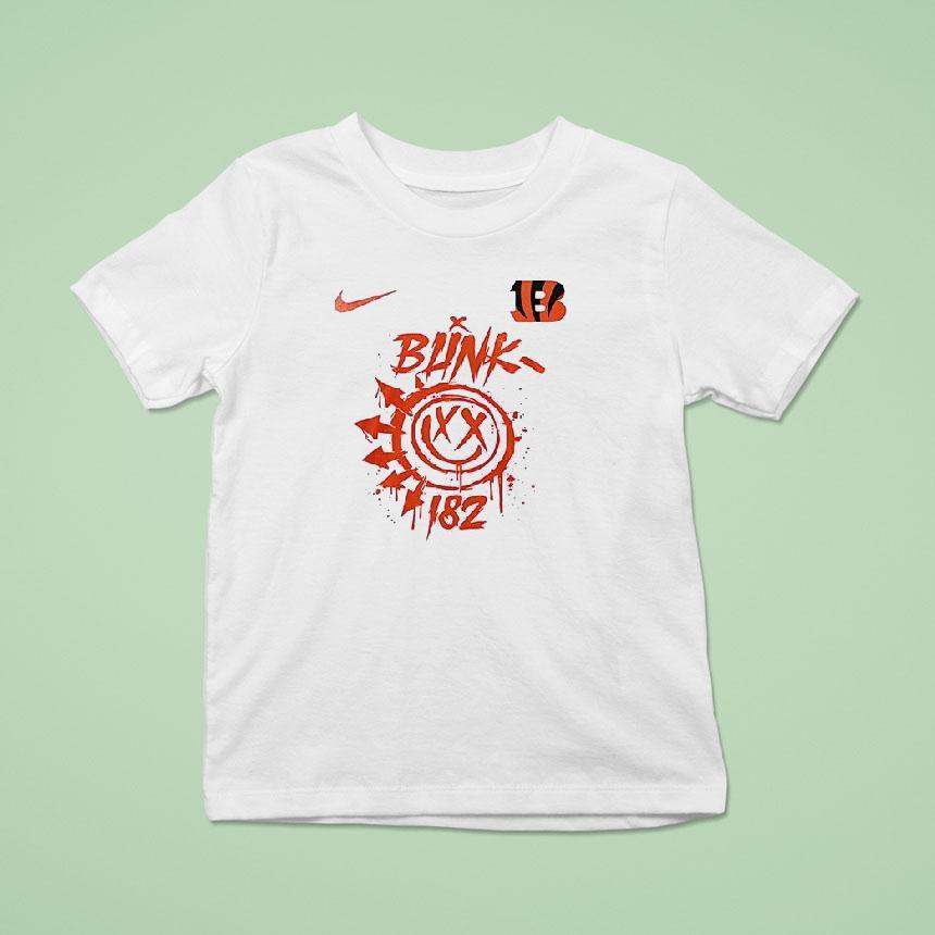 Cincinnati Bengals X Blink 182 Go Bengals Bunny Shirt