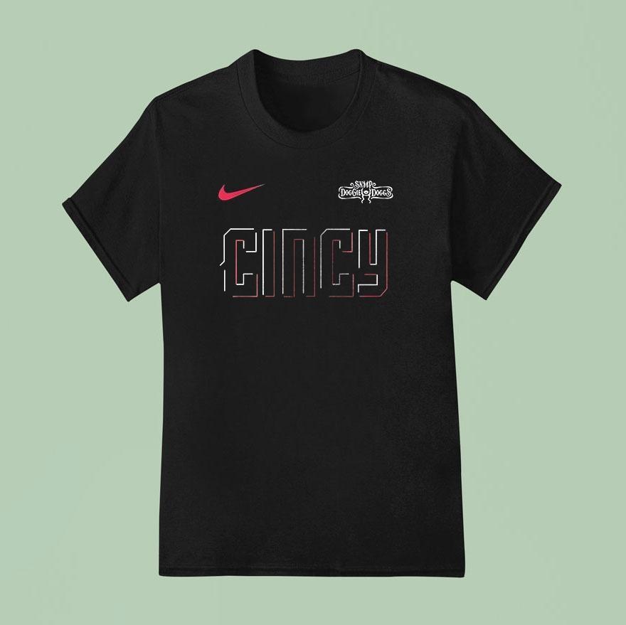 Cincinnati Reds X Snoop Dogg Post Game Concert Portrait Shirt