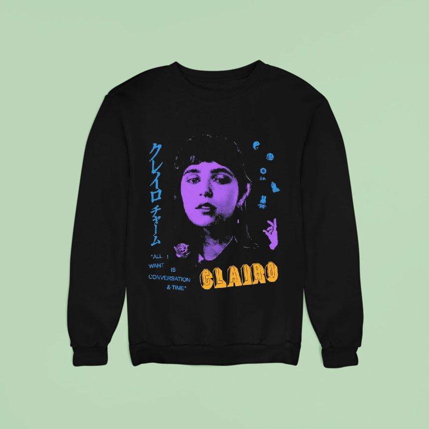Clairo All I Want Is Conversation And Time Shirt Clairo All I Want Is Conversation And Time Shirt
