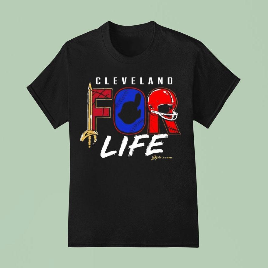 Cleveland For Life Guardians X Cavaliers X Browns Shirt