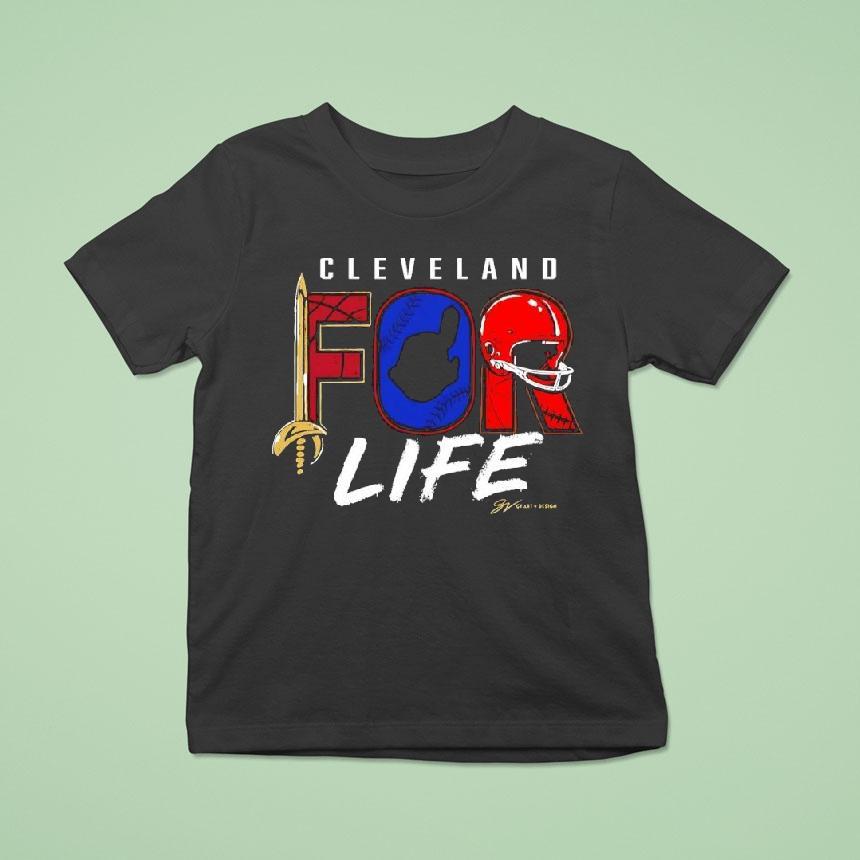 Cleveland For Life Guardians X Cavaliers X Browns Shirt