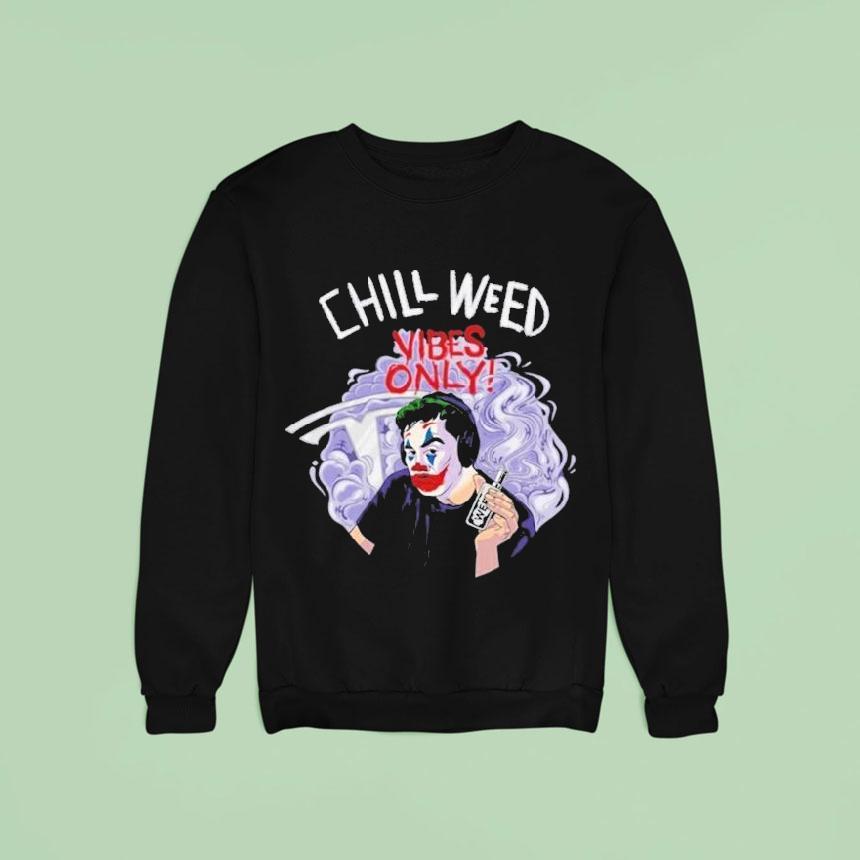 Cold Ones Chill Weed Joker Tesla Shirt Cold Ones Chill Weed Joker Tesla Shirt
