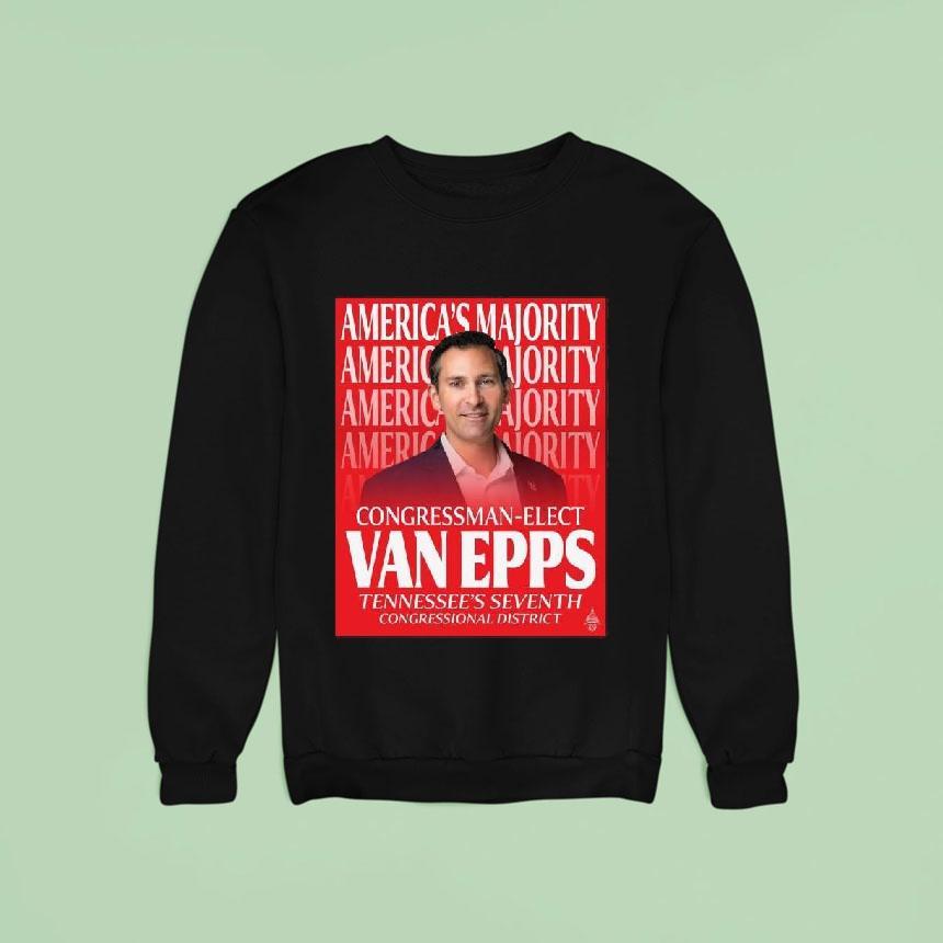 Congressman-elect Matt Van Epps Tennessee's Seventh Congressional District America's Majority Shirt Congressman-elect Matt Van Epps Tennessee's Seventh Congressional District America's Majority Shirt