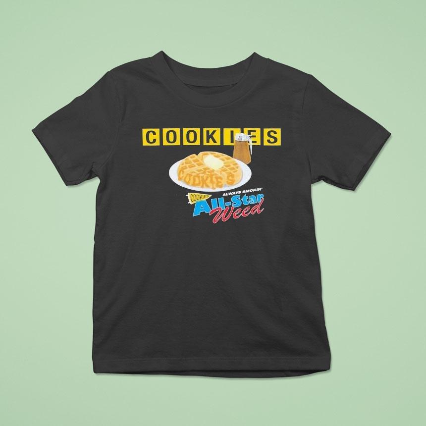 Cookies All Star Weed Always Smokin’ Shirt