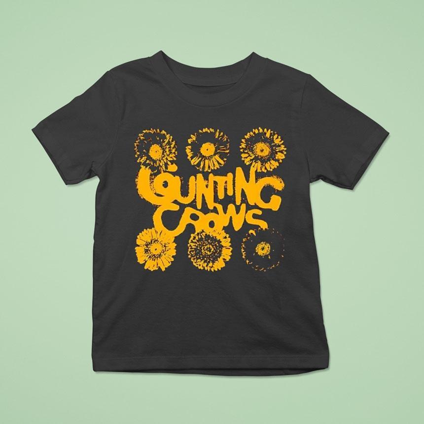 Counting Crows Band 90’s Flower Shirt