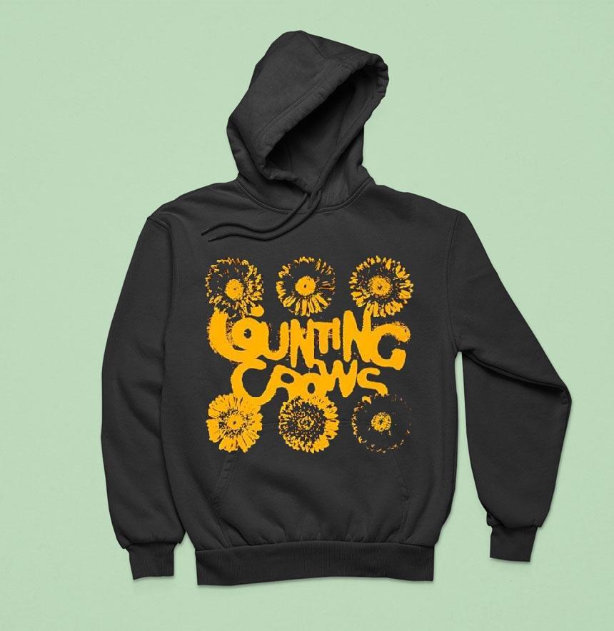 Counting Crows Band 90's Flower Shirt Counting Crows Band 90's Flower Shirt