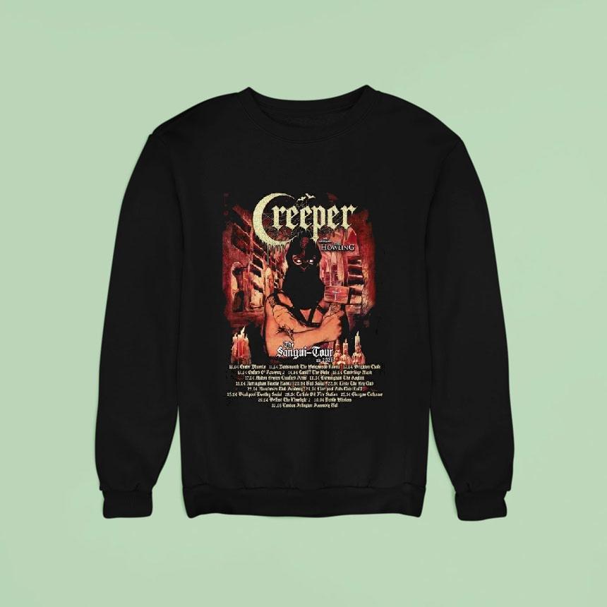 Creeper The Sangui Tour 2026 Uk Shirt Creeper The Sangui Tour 2026 Uk Shirt