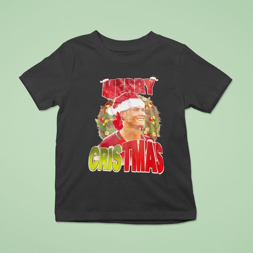 Cristiano Ronaldo Merry Cristmas Shirt