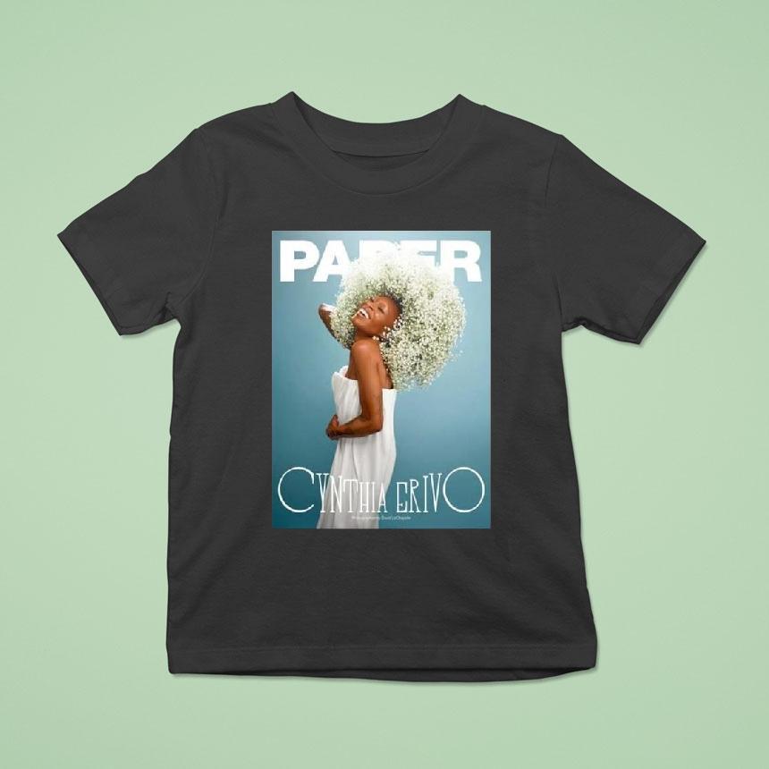 Cynthia Erivo Graces The Cover Of Paper Magazine Shirt