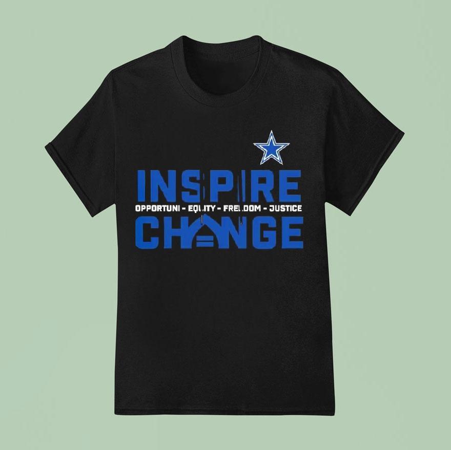 Dallas Cowboys 2025 Inspire Change Shirt
