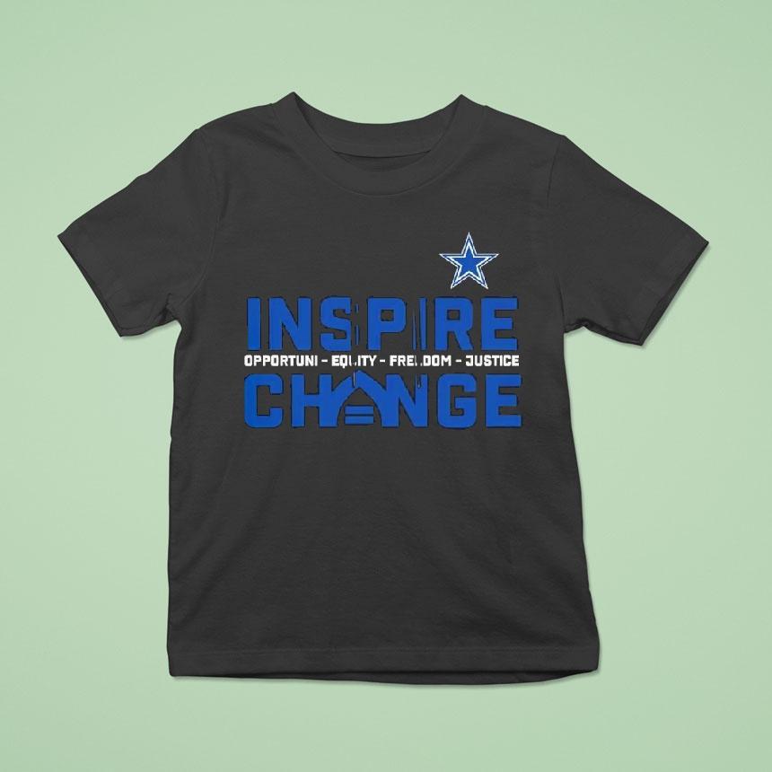 Dallas Cowboys 2025 Inspire Change Shirt