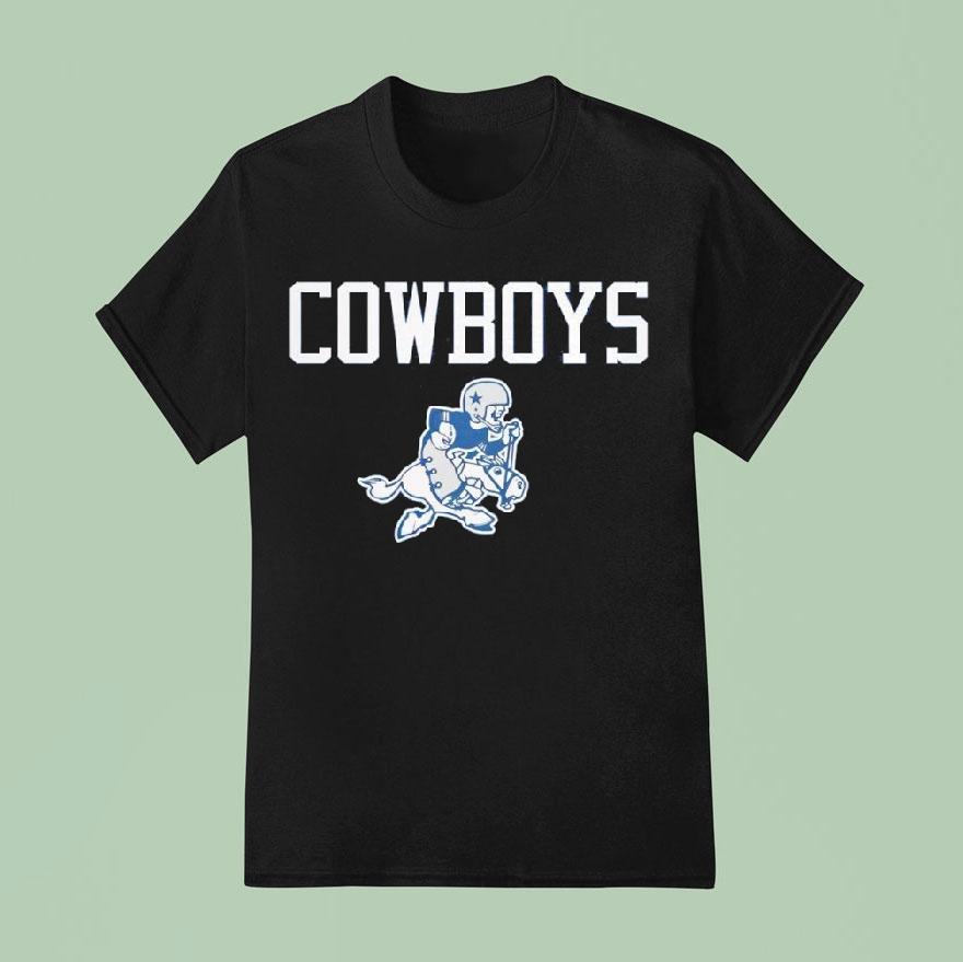Dallas Cowboys Ride ‘em Cowboy Logo Shirt