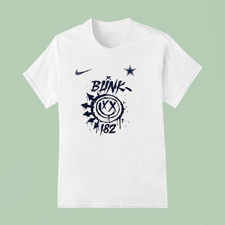 Dallas Cowboys X Blink 182 Go Cowboys Bunny Shirt