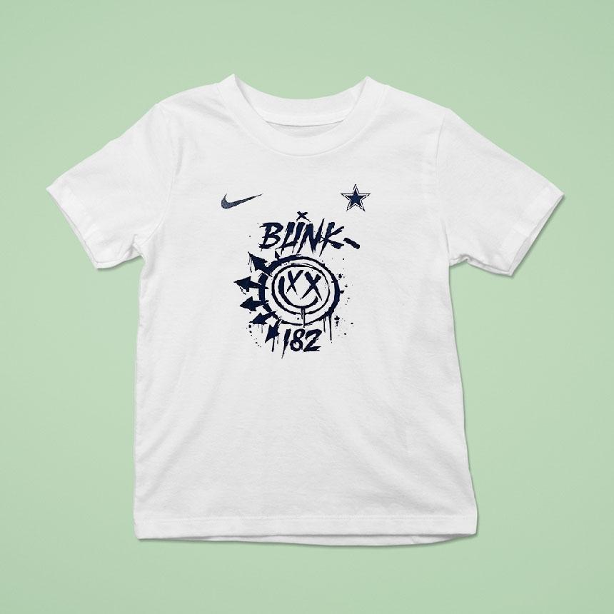 Dallas Cowboys X Blink 182 Go Cowboys Bunny Shirt