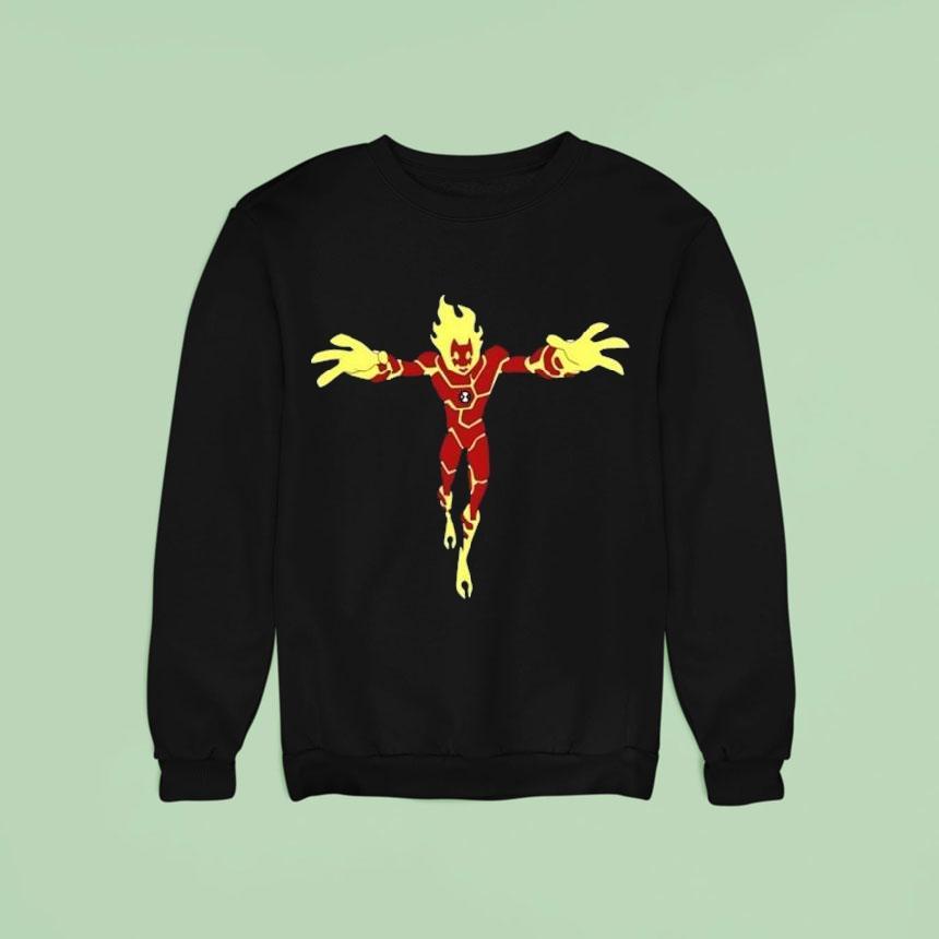Dan 10 The Heatblast Daylight Curfew Shirt Dan 10 The Heatblast Daylight Curfew Shirt