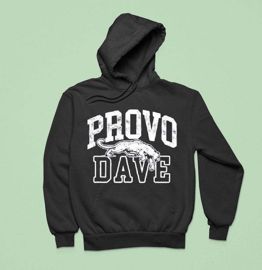 Dave Portnoy Wearing Provo Dave Shirt Dave Portnoy Wearing Provo Dave Shirt