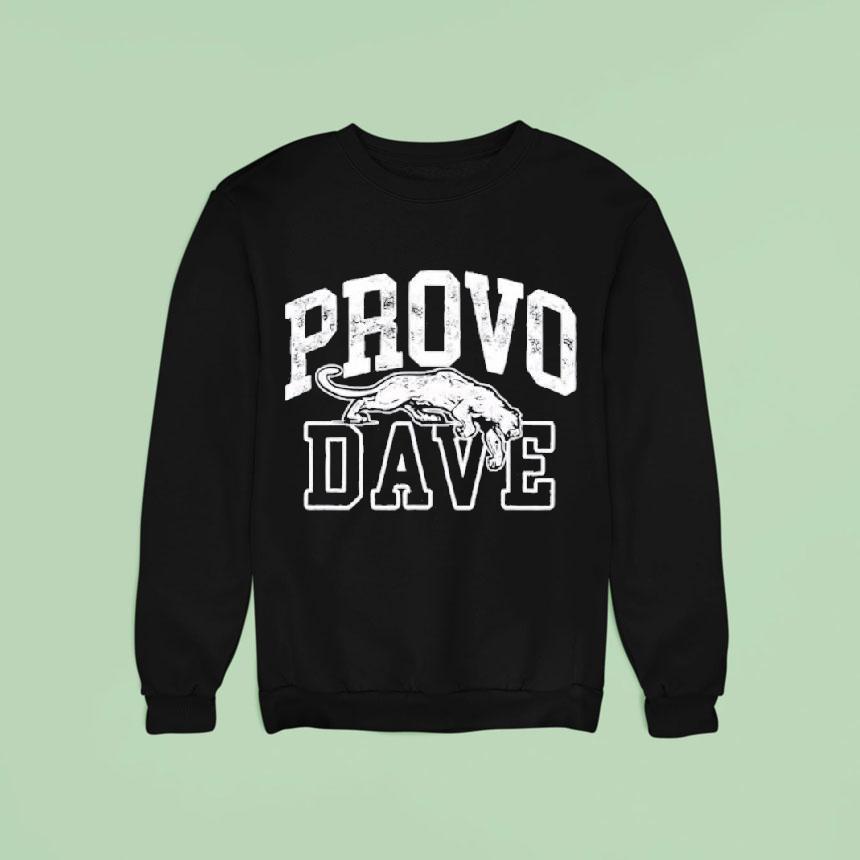 Dave Portnoy Wearing Provo Dave Shirt Dave Portnoy Wearing Provo Dave Shirt