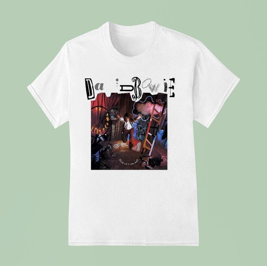 David Bowie Never Let Me Down Album Cover Shirt
