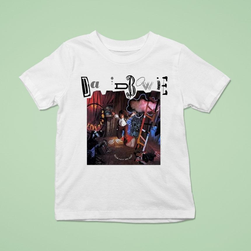 David Bowie Never Let Me Down Album Cover Shirt