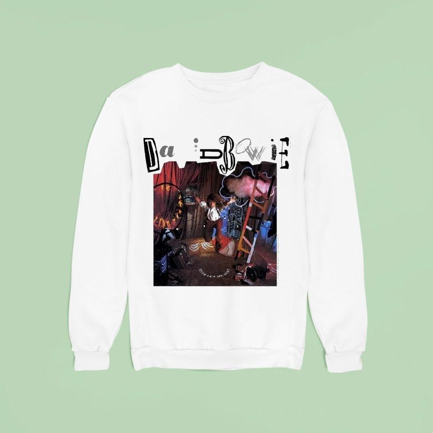 David Bowie Never Let Me Down Album Cover Shirt David Bowie Never Let Me Down Album Cover Shirt
