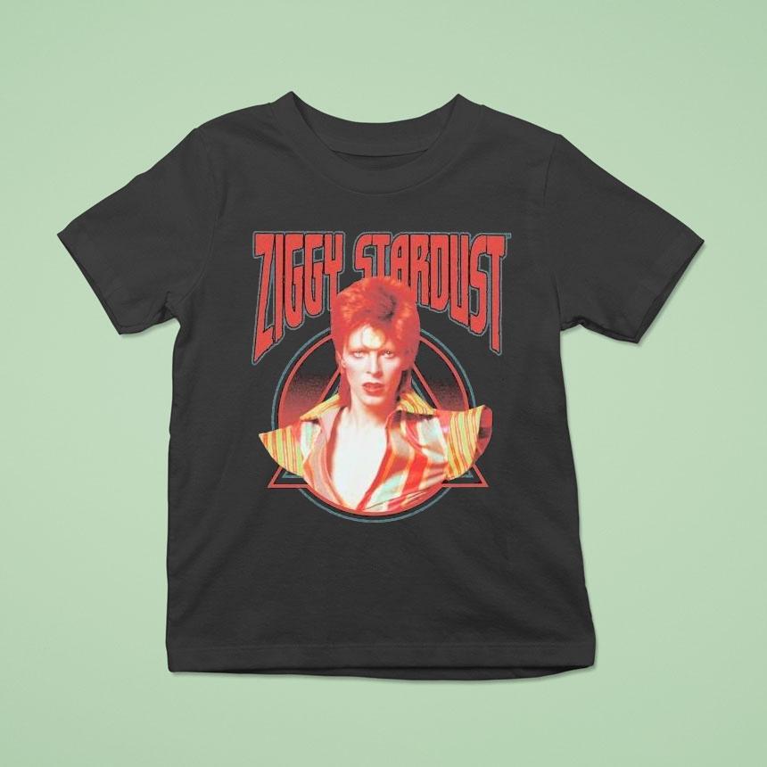 David Bowie Ziggy Stardust Photo Shirt